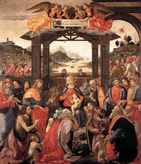 Adoration of the Magi, GHIRLANDAIO, Domenico